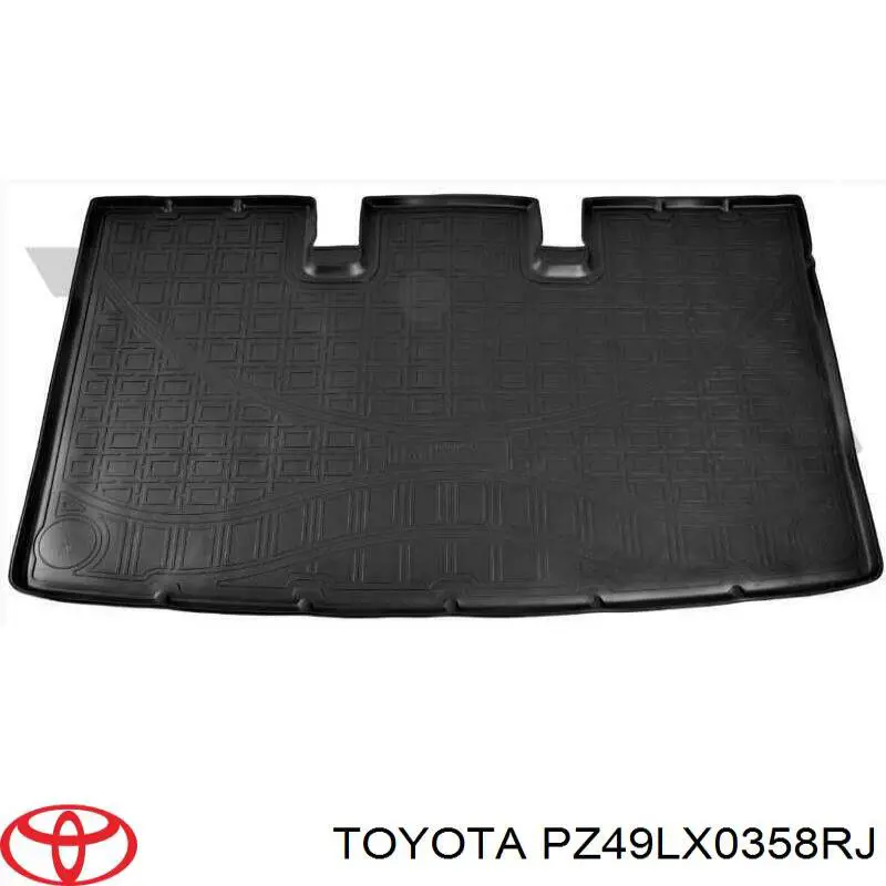 PZ49LX0358RJ Toyota Автоковрики