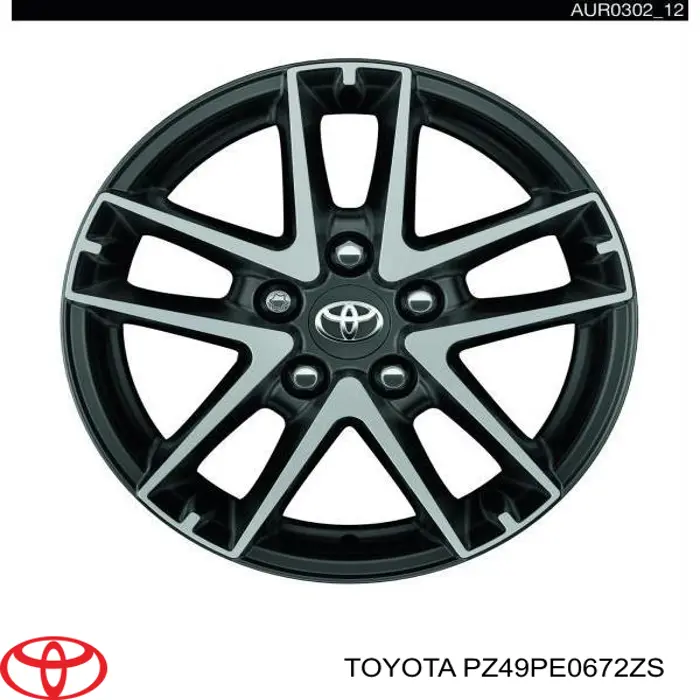 Диски колесные PZ49PE0672ZS Toyota