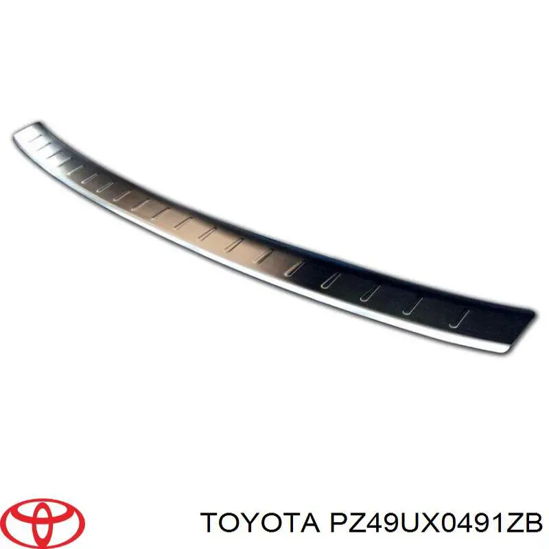 Накладки на двери комплект Toyota PZ49UX0491ZB цена, от 241.11 USD