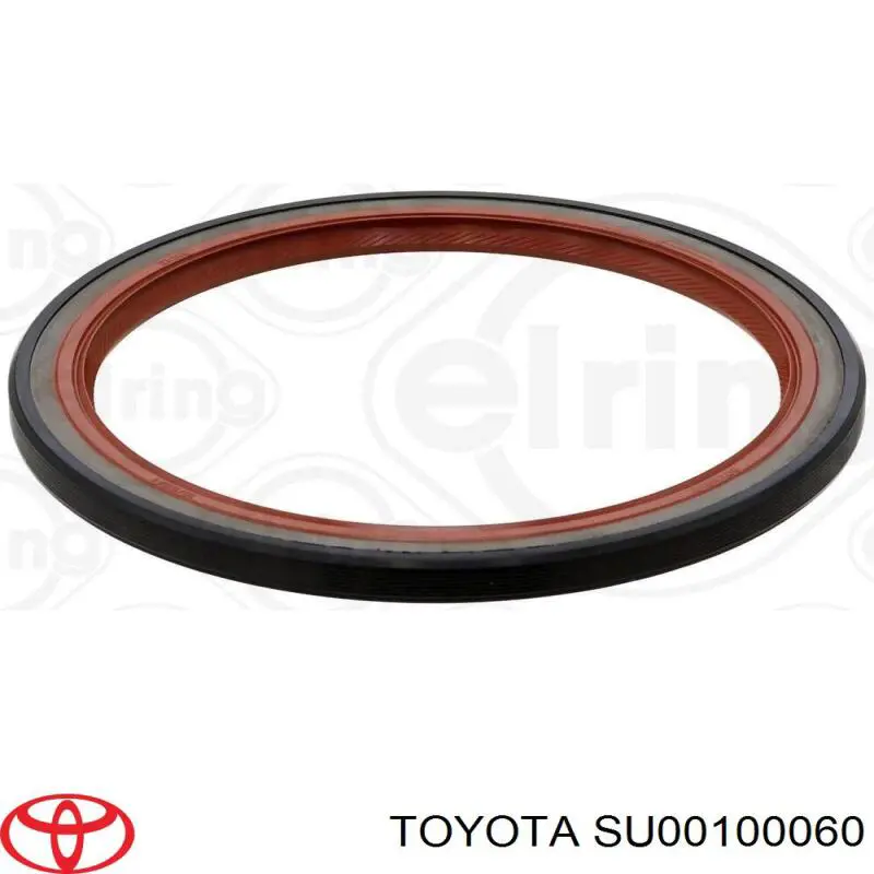 Сальник коленвала двигателя задний SU00100060 Toyota