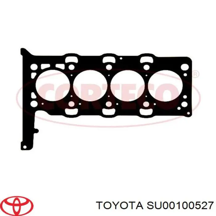 Anillo retén, cigüeñal frontal SU00100527 Toyota