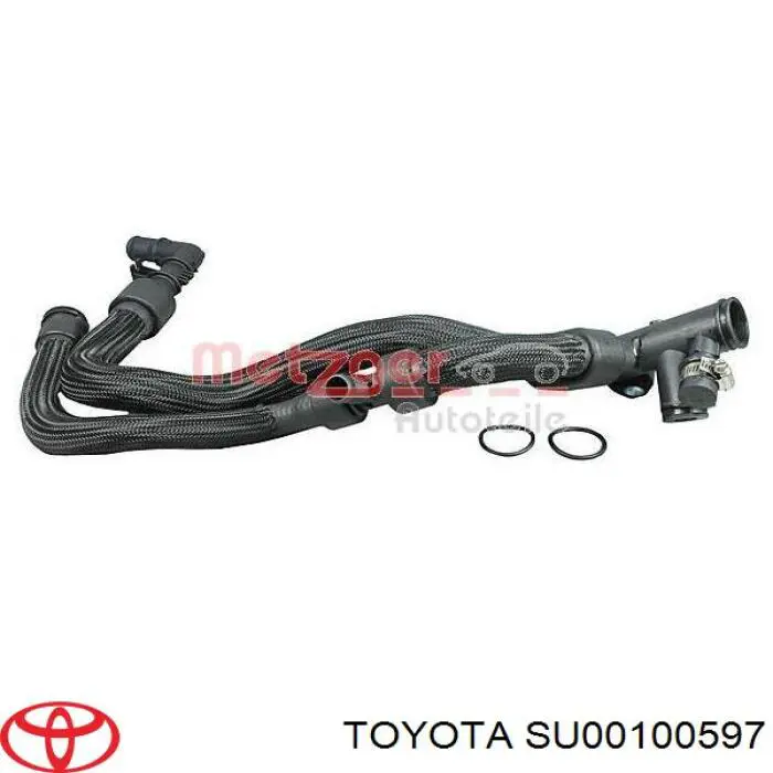 Шланг (патрубок) водяного насоса приемный Toyota SU00100597 цена, от 45.86 USD