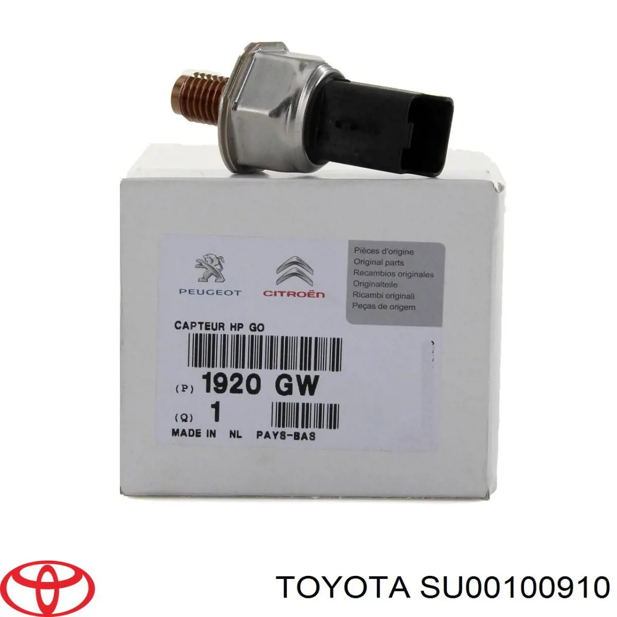 Купить SU00100910 Toyota Датчик давления топлива