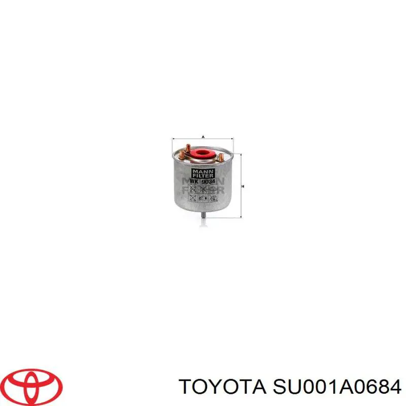 SU001A0684 Toyota Фильтр топлива