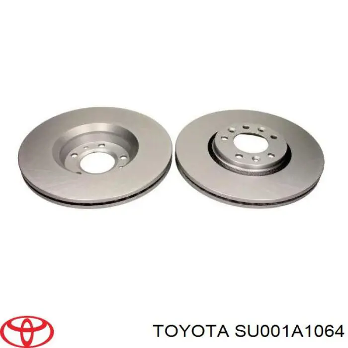 Передние тормозные диски SU001A1064 Toyota