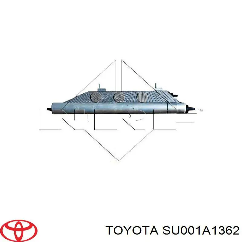 SU001A1362 Toyota радиатор кондиционера