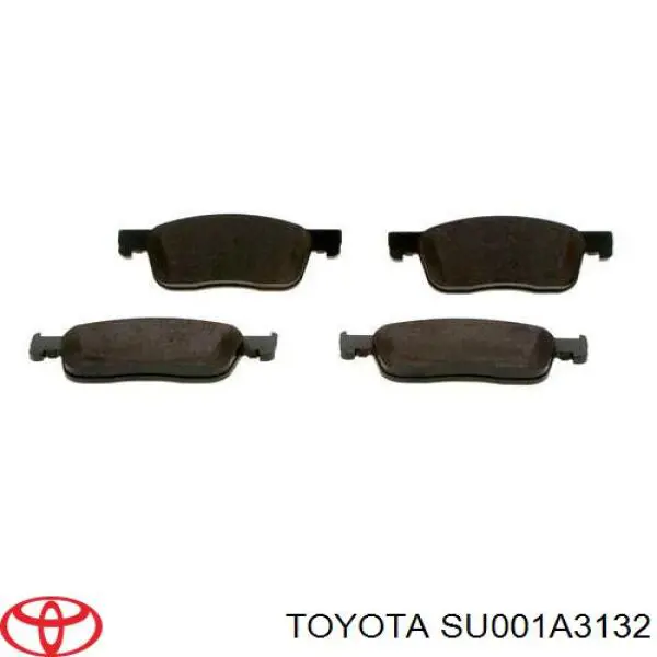 Купить SU001A3132 Toyota Колодки тормозные