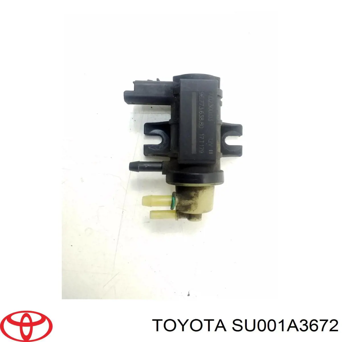 SU001A3672 Toyota клапан преобразователь давления наддува (соленоид)