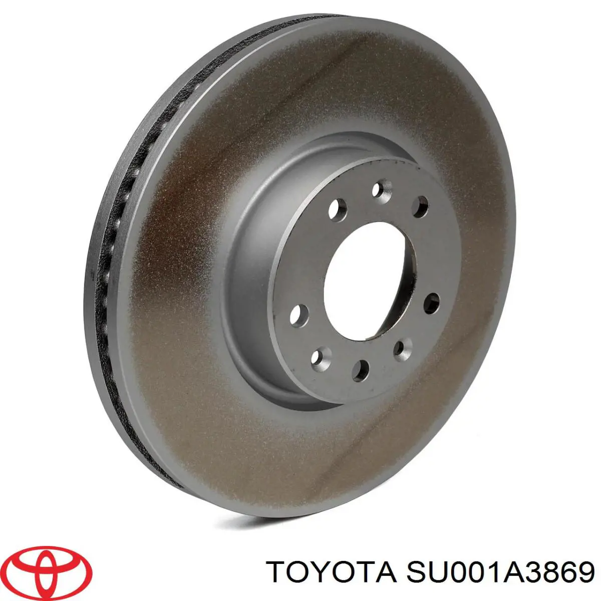 Тормоз дисковый передний Toyota SU001A3869 цена, от 76.68 USD