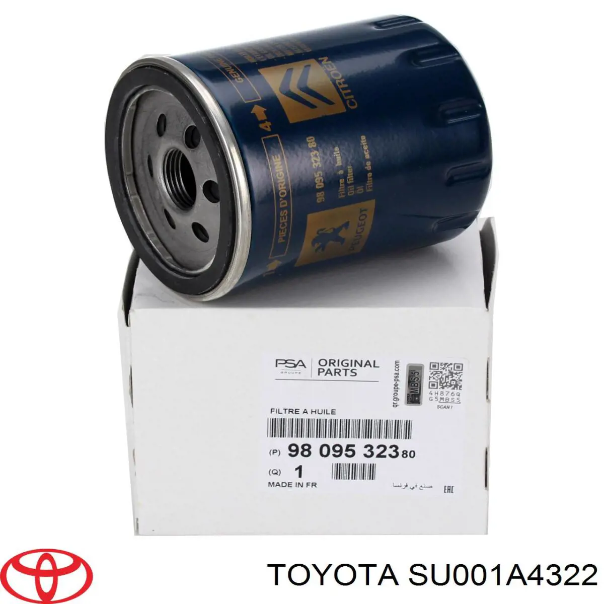 Фильтр очистки масла центробежный Toyota SU001A4322 цена, от 10.45 USD