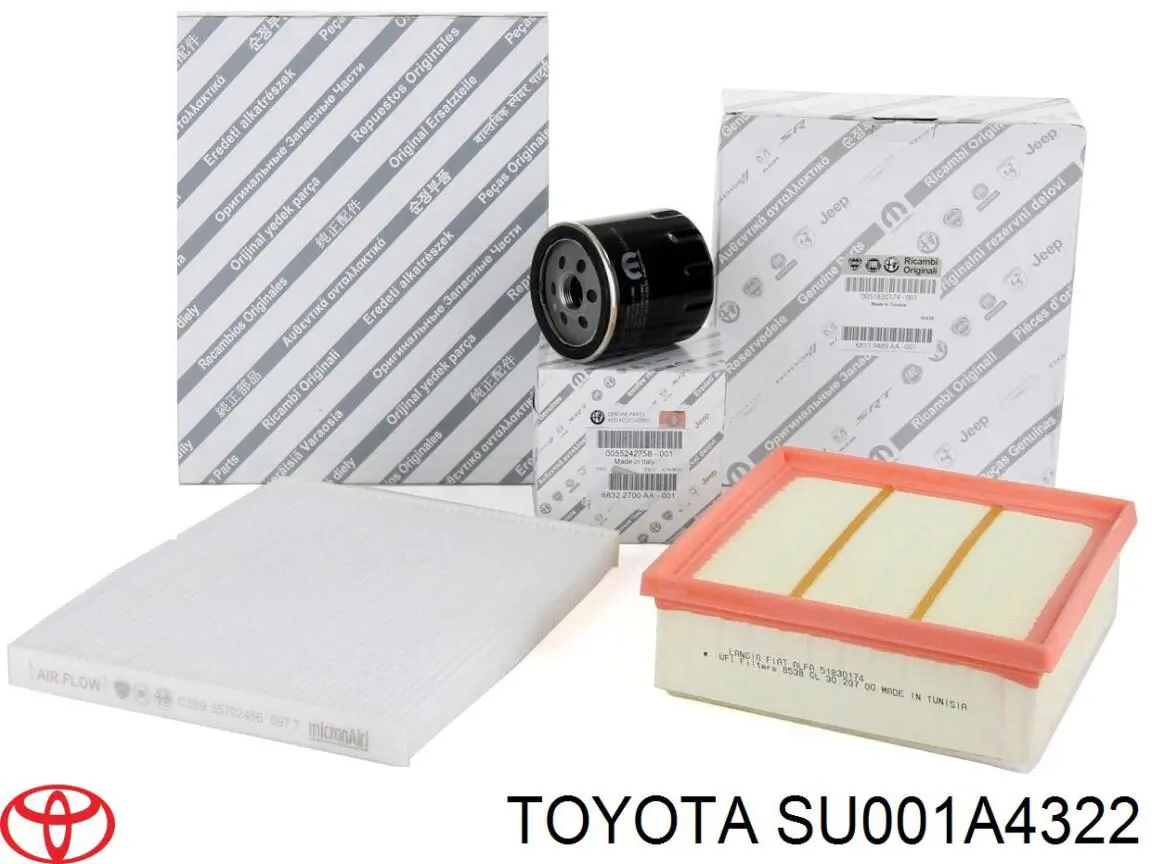 Фильтр очистки масла центробежный Toyota SU001A4322 цена, от 10.45 USD