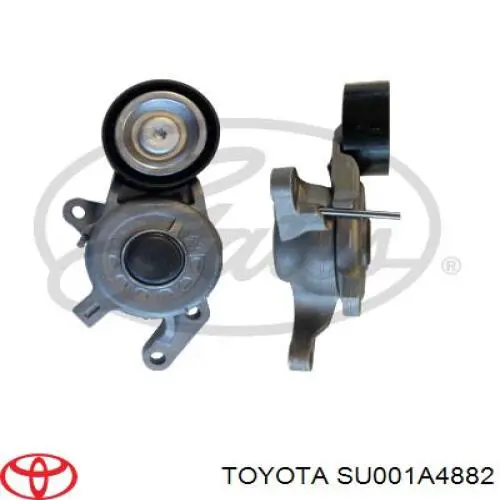 SU001A4882 Toyota rolo de reguladora de tensão da correia de transmissão