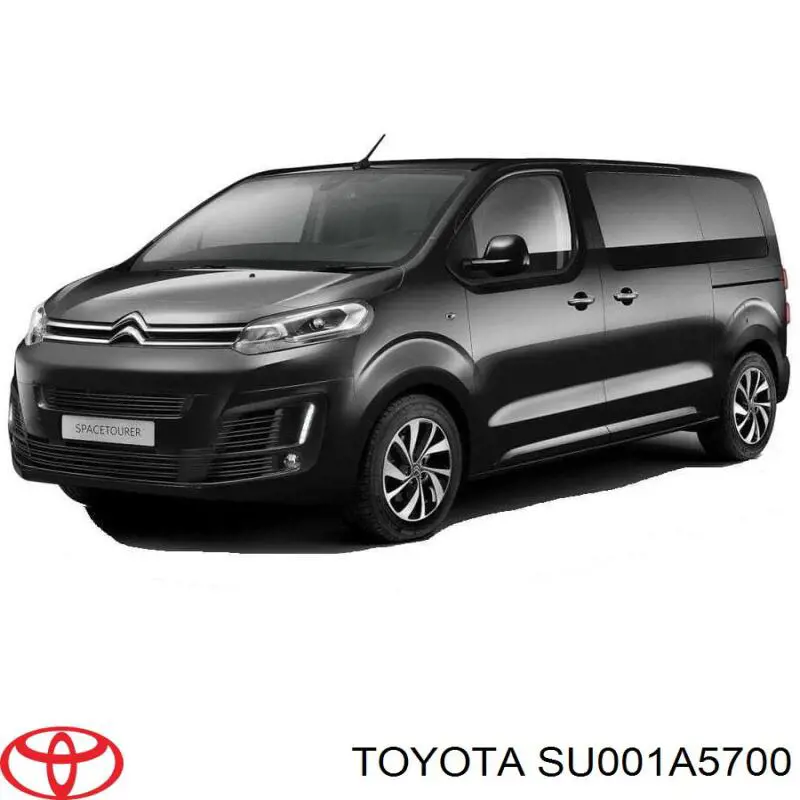 SU001A5700 Toyota Накладка зеркала заднего вида, левая