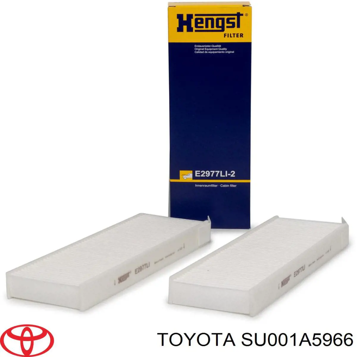 Воздушный фильтр салона Toyota SU001A5966