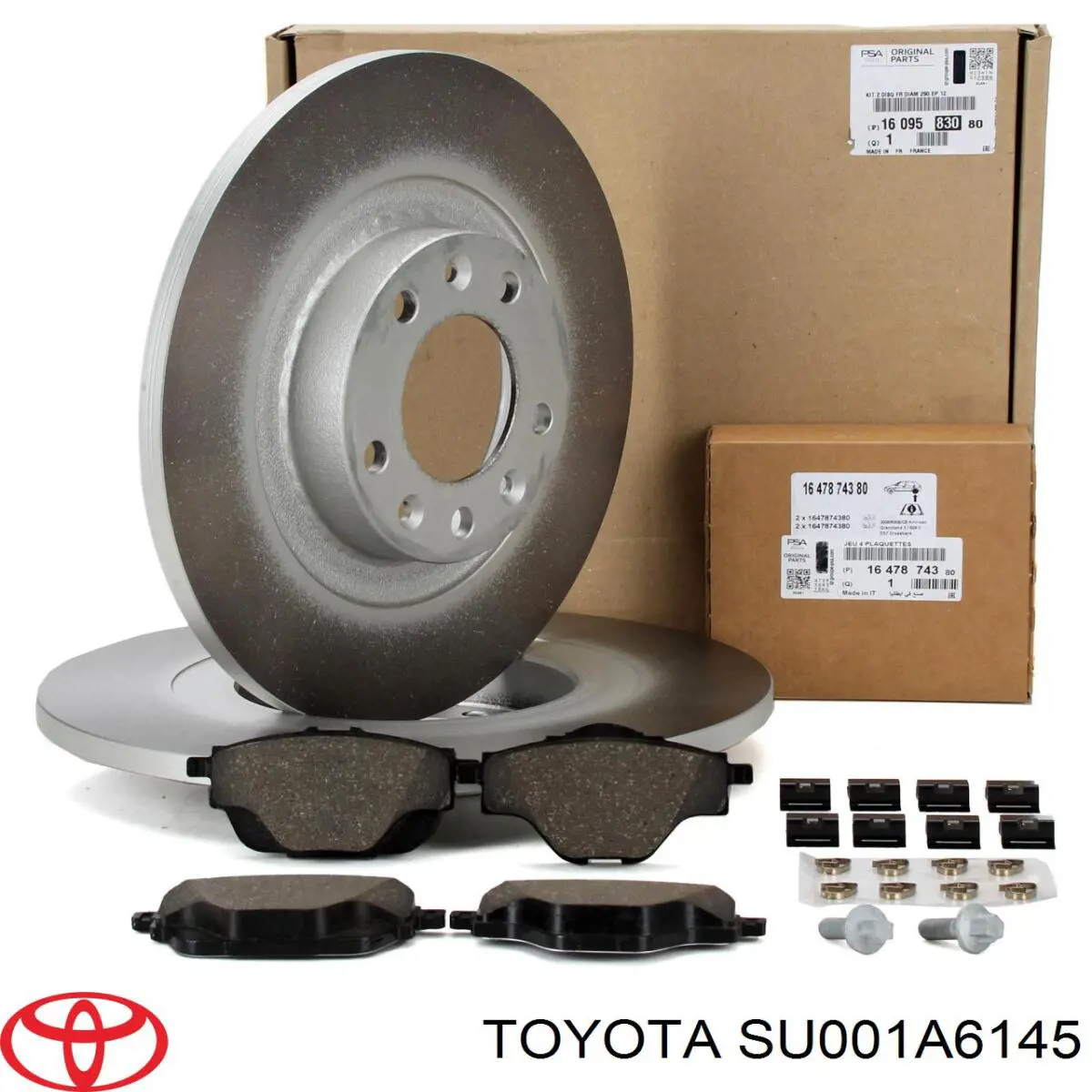 Задний тормозной диск Toyota SU001A6145 цена, от 34.90 USD