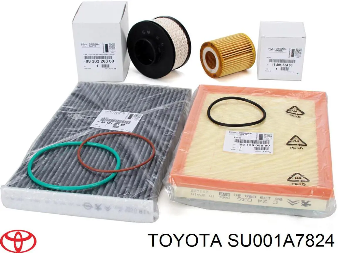 Купить SU001A7824 Toyota Фильтр центробежный очистки масла