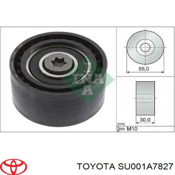 Ролик натяжителя Dayco ATB2806
