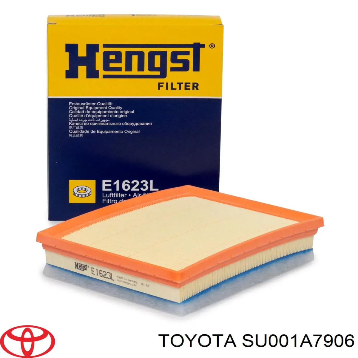 Элемент воздушного фильтра Toyota SU001A7906 цена, от 8.87 USD