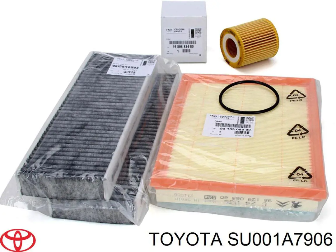 Купить SU001A7906 Toyota Автомобильный фильтр воздуха
