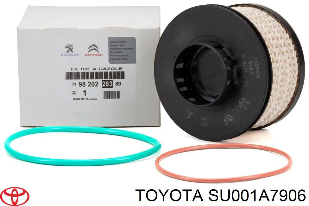 Воздушный фильтр SU001A7906 Toyota