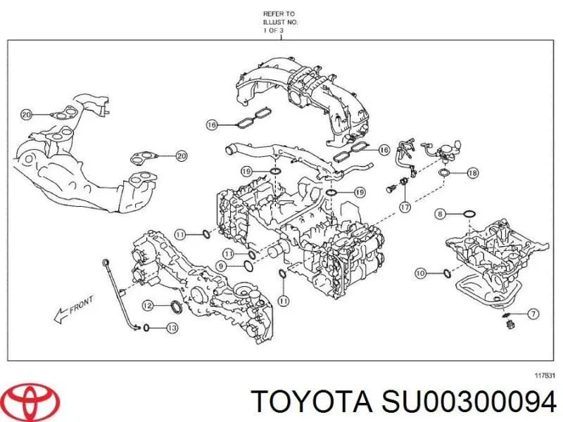 SU00300094 Subaru 