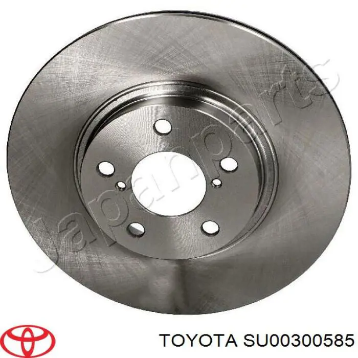Передние тормозные диски SU00300585 Toyota