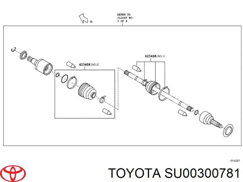  SU00300781 Toyota