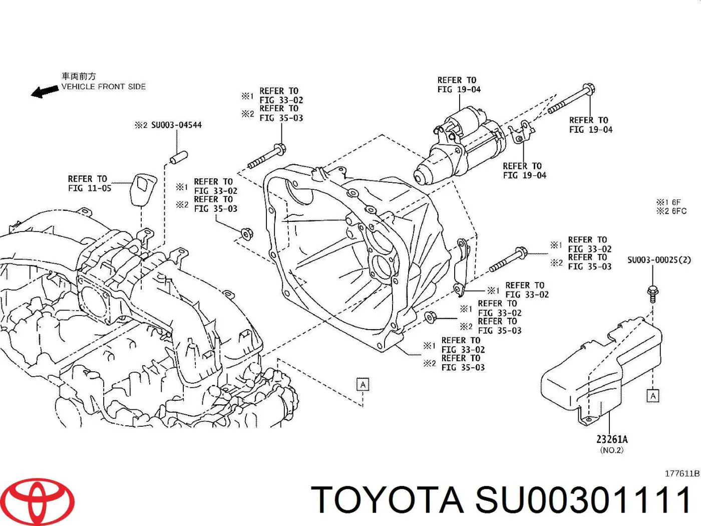 SU00301111 Toyota 