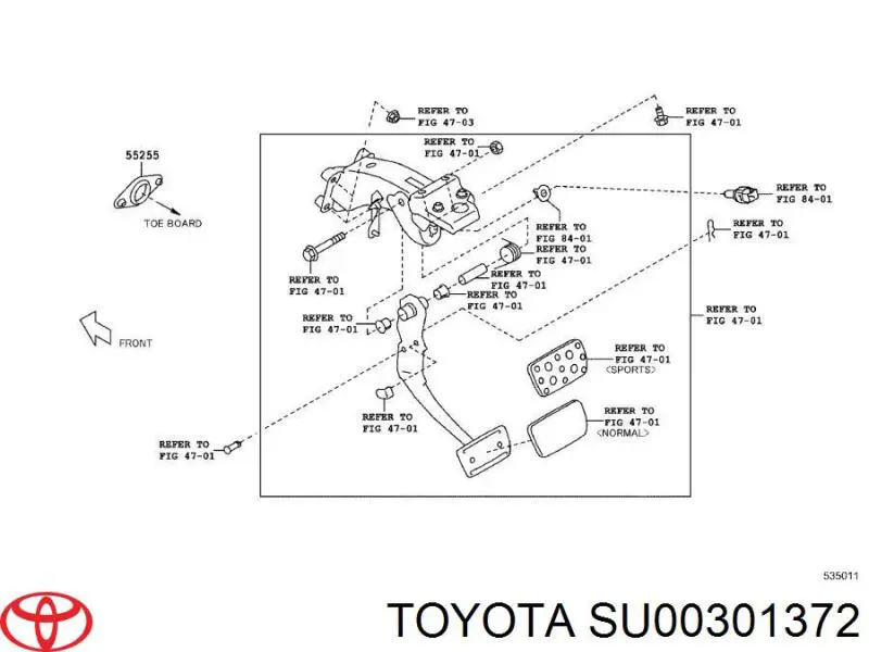 SU00301372 Toyota 
