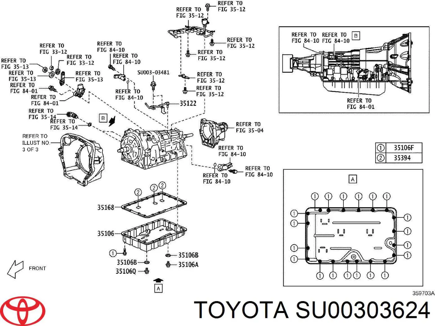 SU00303624 Toyota 