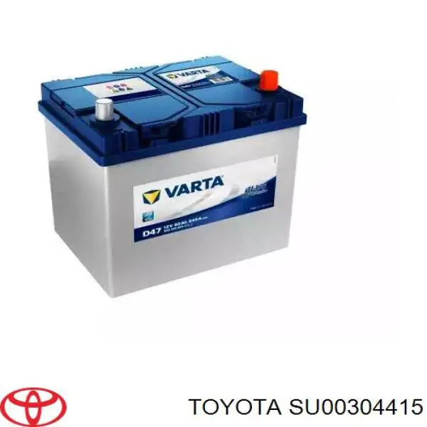 Batería de arranque SU00304415 Toyota