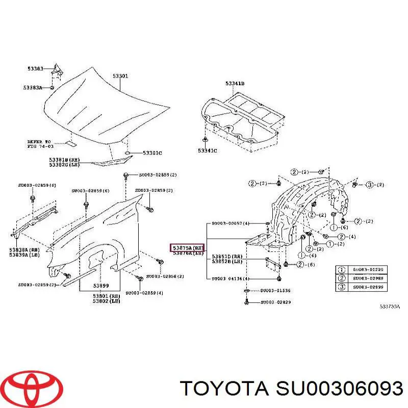 SU00306093 Toyota 