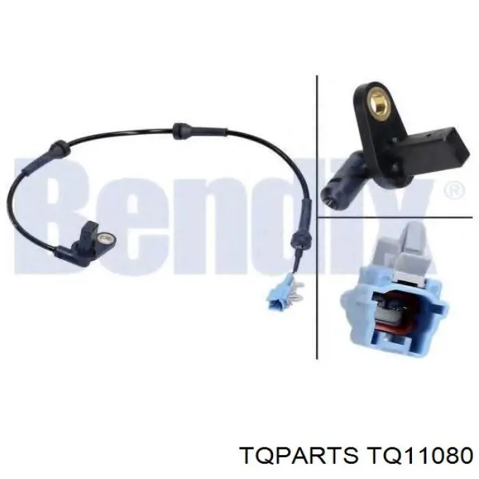 Датчик АБС (ABS) задний левый TQ11080 Tqparts