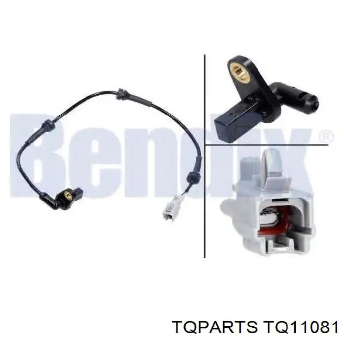 Датчик АБС (ABS) задний правый TQ11081 Tqparts