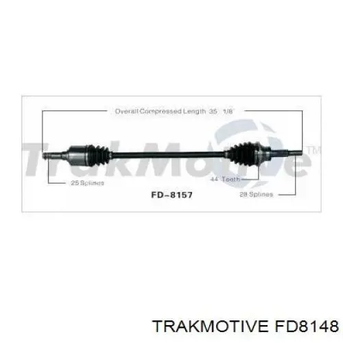  Trakmotive/Surtrack FD8148 цена, от 105.86 USD