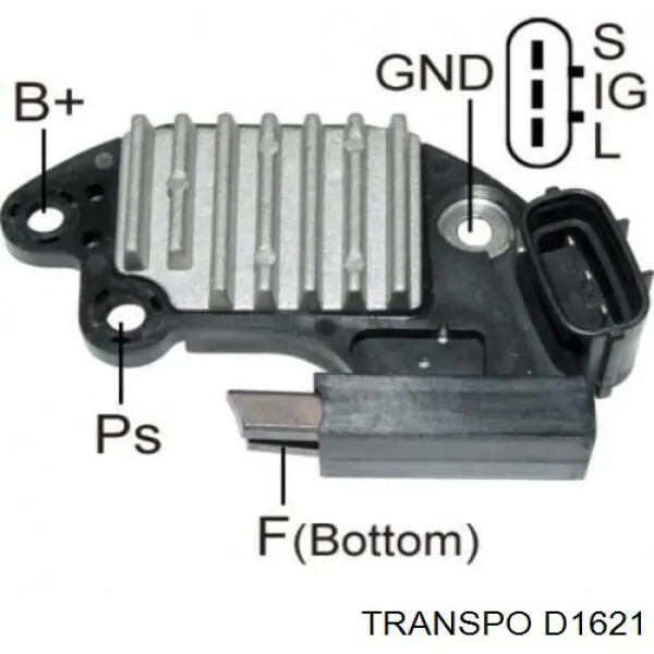 D1621 Transpo реле-регулятор генератора (реле зарядки)