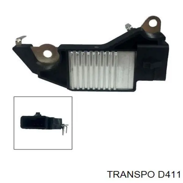 D411 Transpo реле-регулятор генератора (реле зарядки)