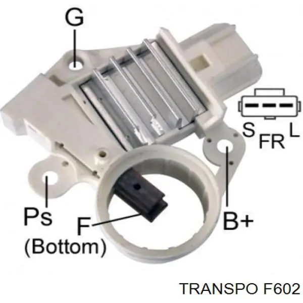 F602 Transpo реле-регулятор генератора (реле зарядки)