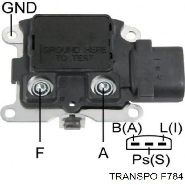 F784 Transpo реле-регулятор генератора (реле зарядки)