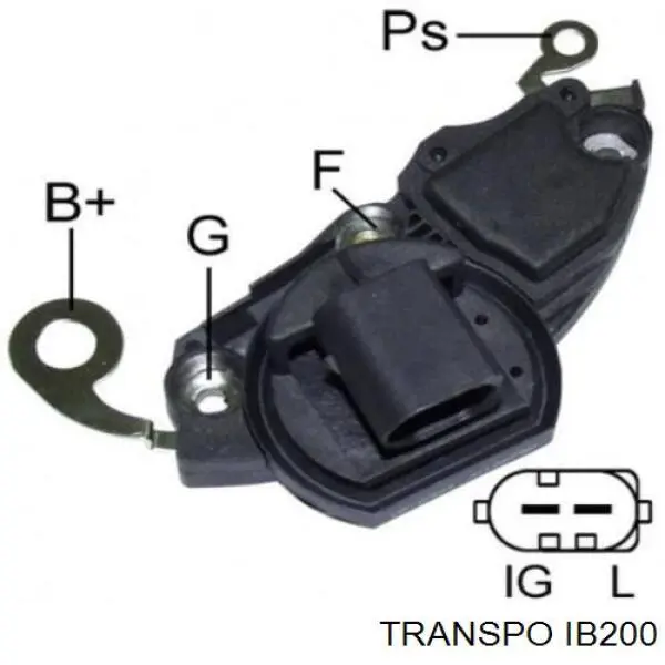 IB200 Transpo реле-регулятор генератора (реле зарядки)