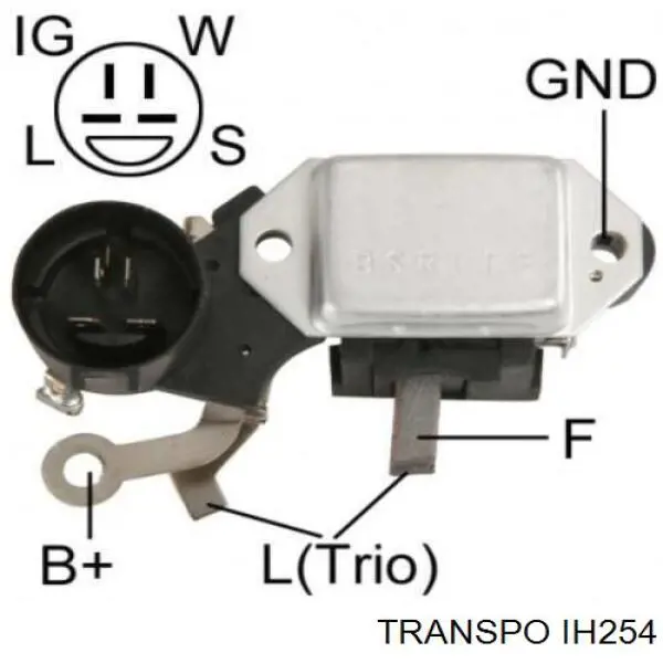 IH254 Transpo реле-регулятор генератора (реле зарядки)