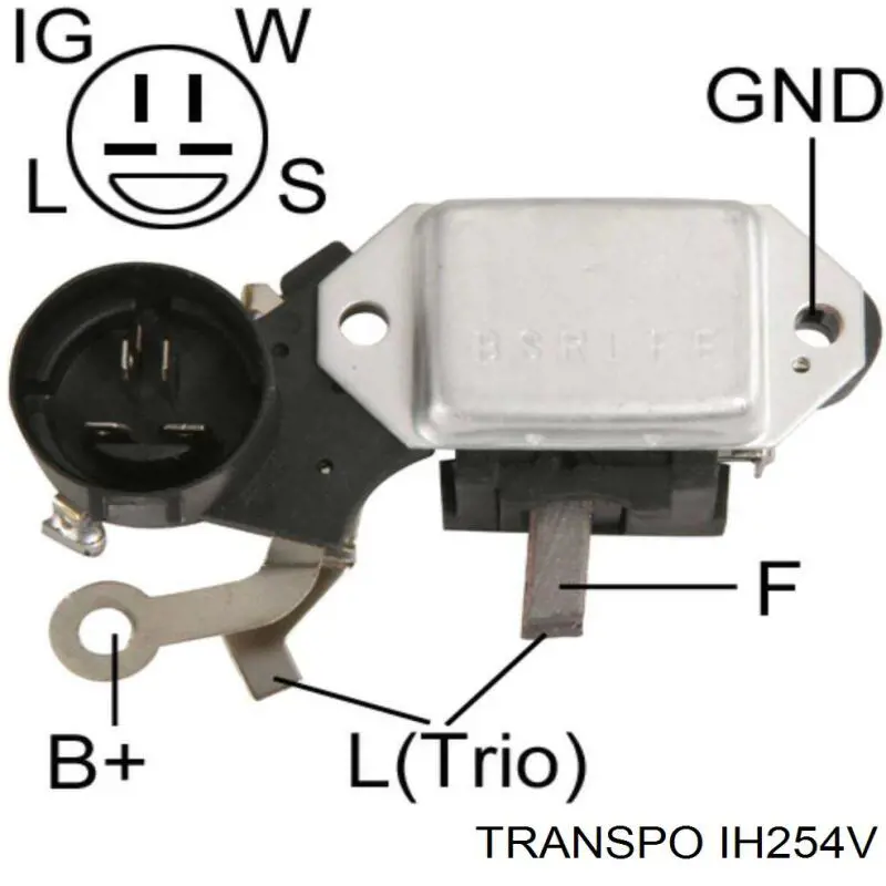 IH254V Transpo реле-регулятор генератора (реле зарядки)