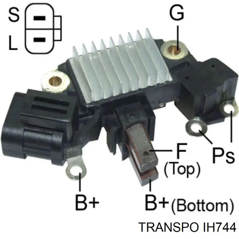 IH744 Transpo реле-регулятор генератора (реле зарядки)