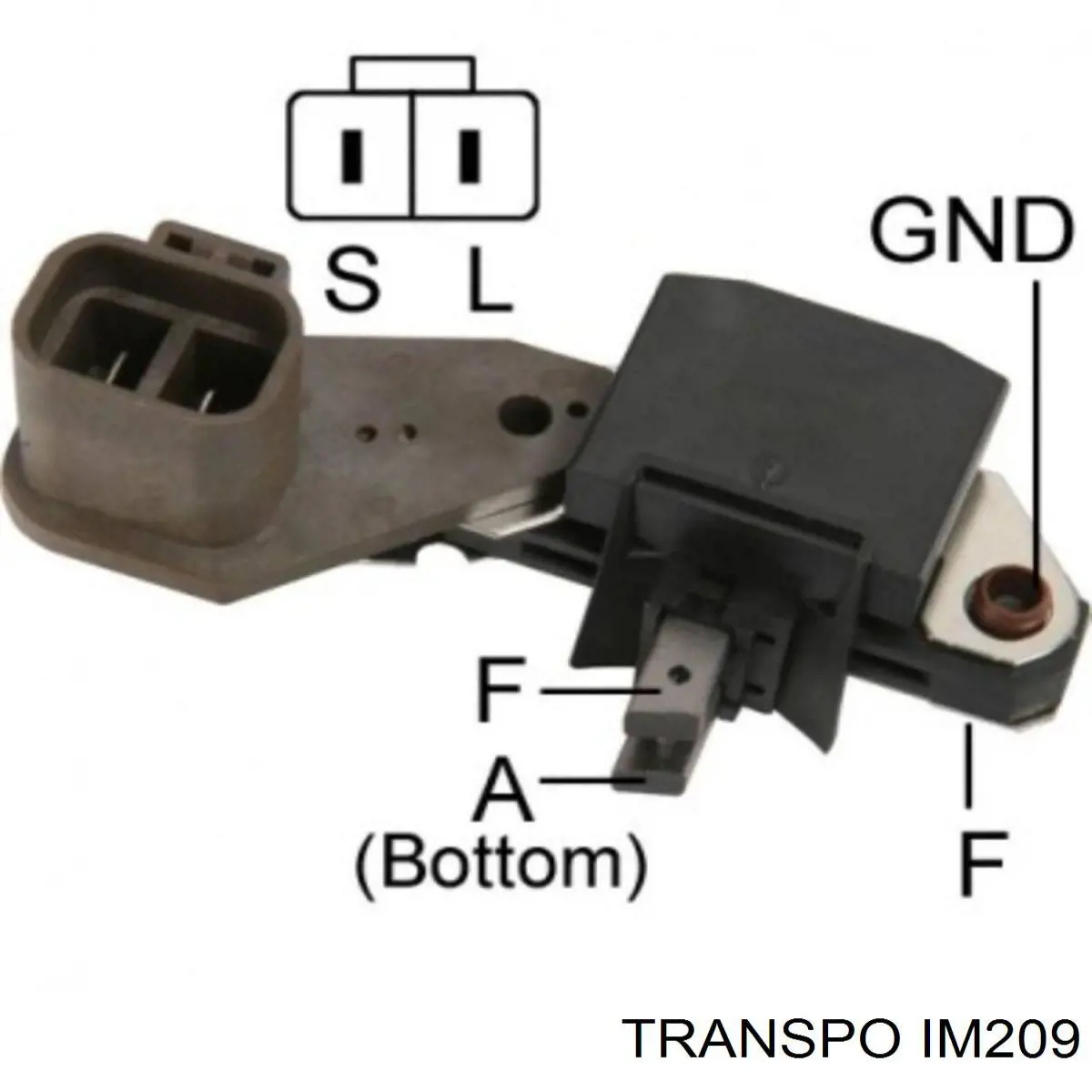 Relê-regulador do gerador (relê de carregamento) para Nissan Bluebird (U11)