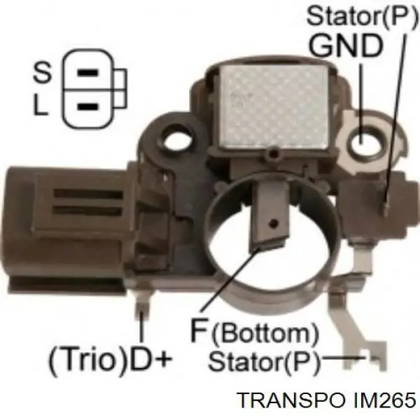IM265 Transpo реле-регулятор генератора (реле зарядки)