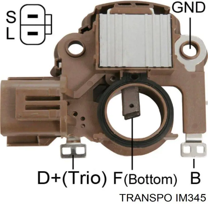 IM345 Transpo реле-регулятор генератора (реле зарядки)