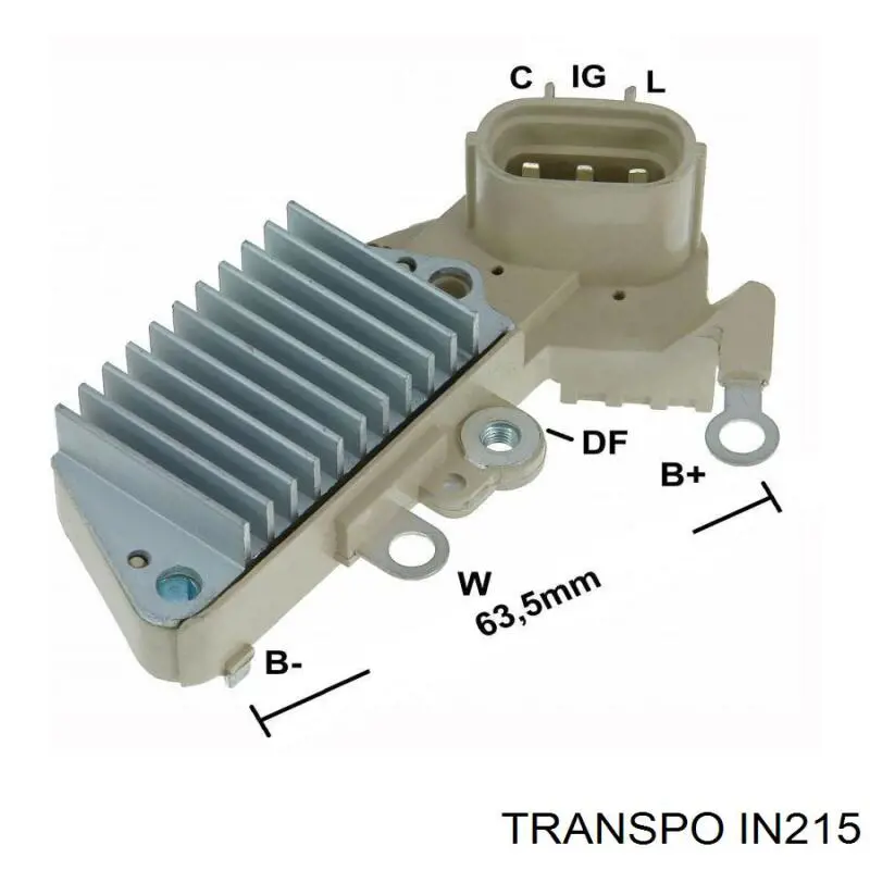 Реле генератора IN215 Transpo
