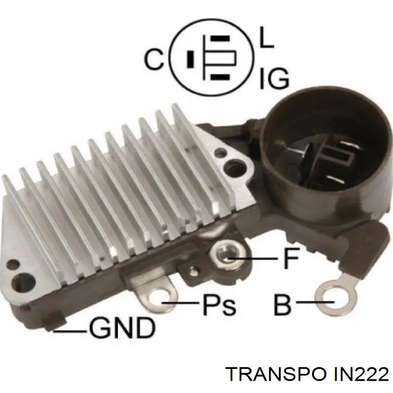 IN222 Transpo реле-регулятор генератора (реле зарядки)