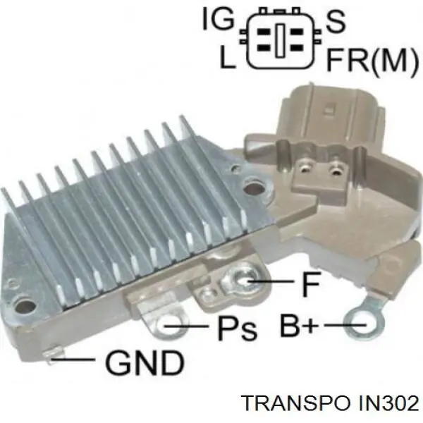 IN302 Transpo реле-регулятор генератора (реле зарядки)
