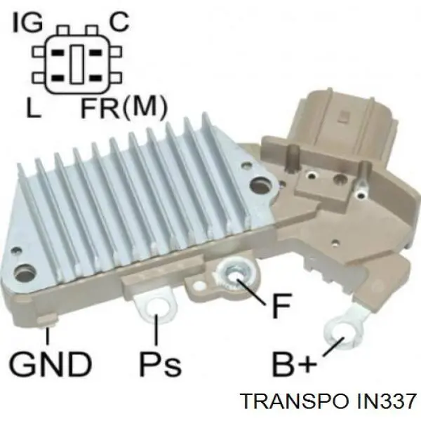 IN337 Transpo relê-regulador do gerador (relê de carregamento)